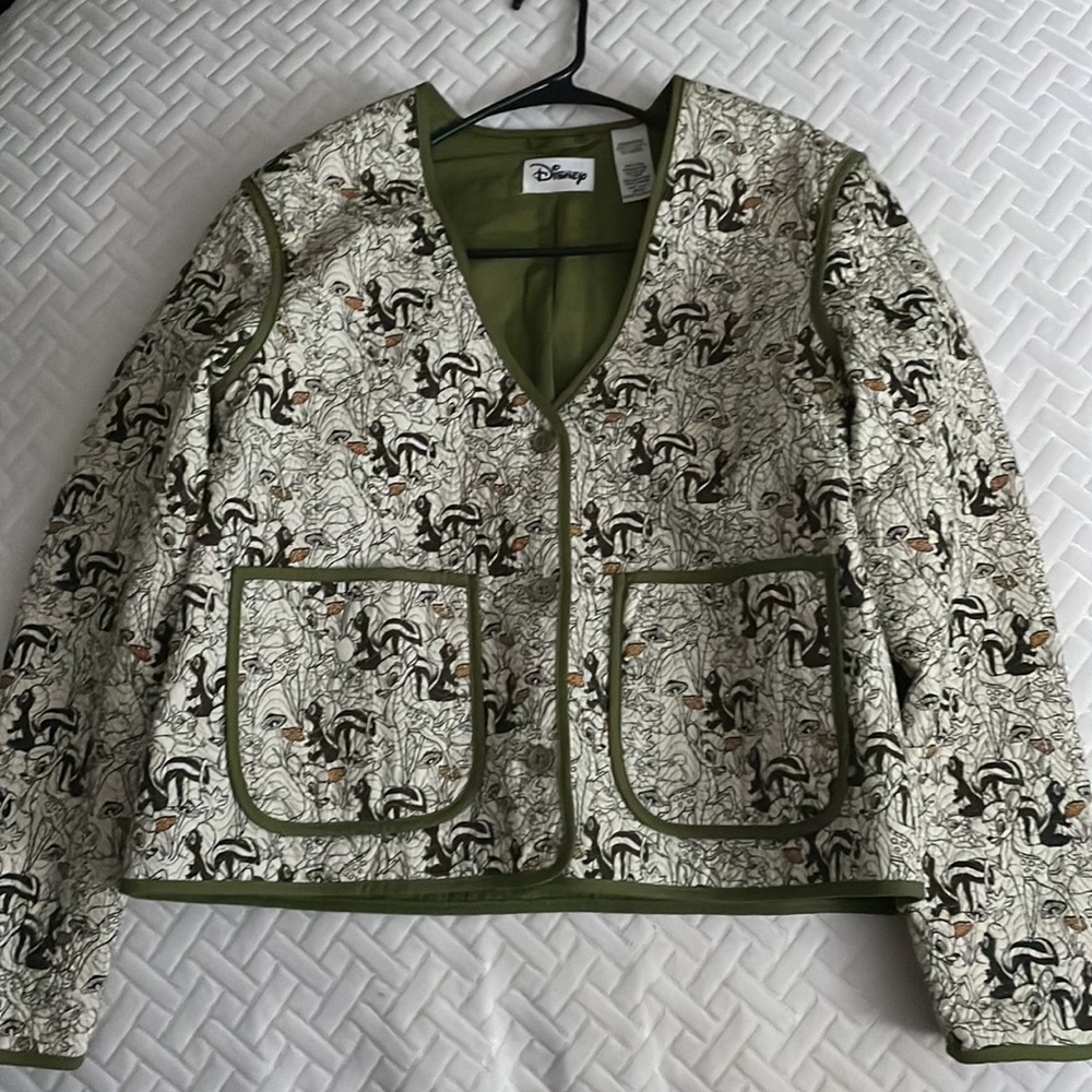 Disney Bambi Thumper Flower Quilted jacket